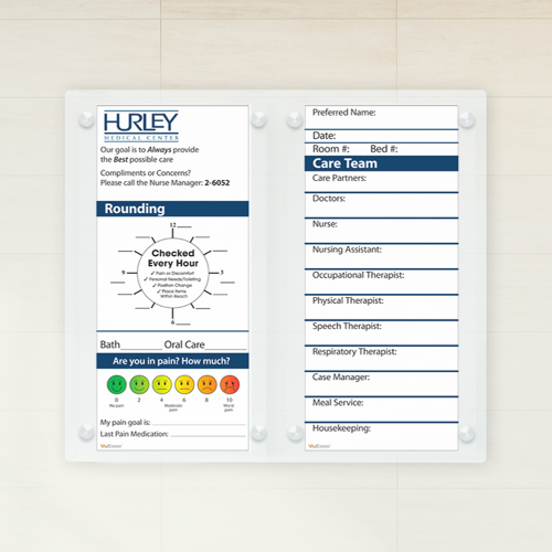 Double Patient Information Board